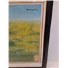 Image 5 : # Shore Gold Inc. Vintage Saskatchewan Map in Frame - 27" x 23"