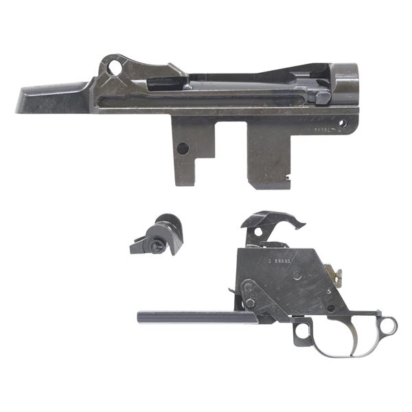 EARLY GAS TRAP RANGE M1 GARAND RECEIVER.