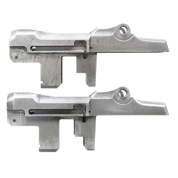 GROUP OF TWO M1 GARAND MILITARY RIFLE RECEIVERS.