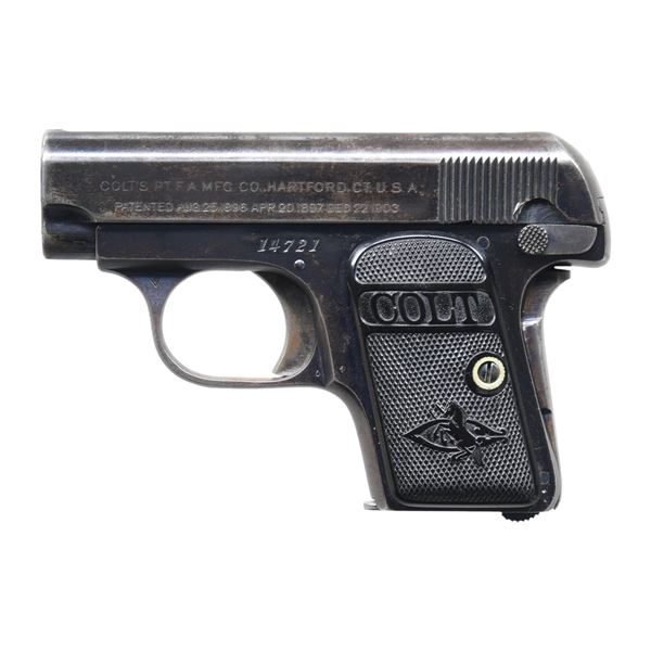 SECOND YEAR PRODUCTION COLT MODEL 1908 VEST POCKET