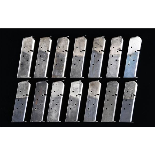 LOT OF 14 ASSORTED U.S. M1911 MAGAZINES.