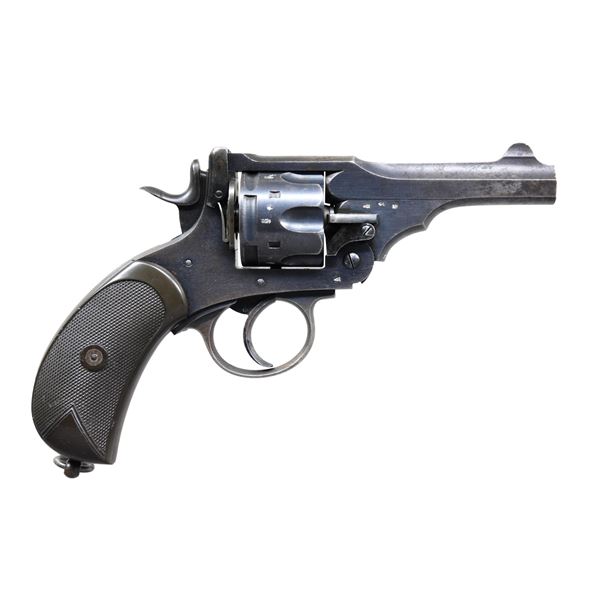 WEBLEY MARK IV DOUBLE ACTION REVOLVER.