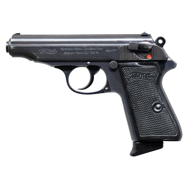 PREWAR WALTHER PP SEMI AUTO PISTOL.