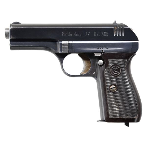 NICE GERMAN OCCUPATION CZECH CZ27 SEMI-AUTOMATIC