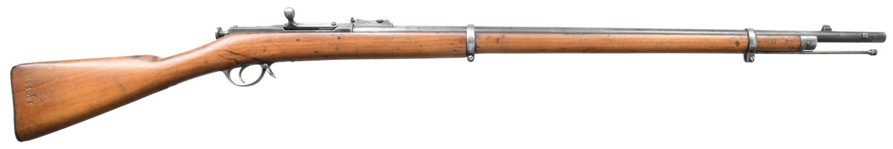 RUSSIAN BERDAN II SINGLE SHOT BOLT ACTION RIFLE. - Poulin Auctions