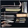 Image 1 : LOT OF ASSORTED U.S. & FOREIGN BAYONETS, KNIVES, &