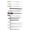 Image 1 : INTERESTING GROUPING OF 9 FRENCH BAYONETS FOR