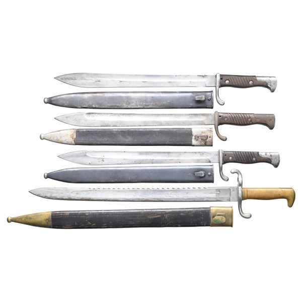 4 IMPERIAL GERMAN BAYONETS