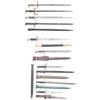 Image 2 : LOT OF TEN VARIED BAYONETS.