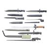 Image 2 : GROUPING OF SEVEN INTERESTING FOREIGN BAYONETS.
