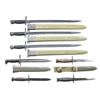 Image 1 : INTERESTING GROUPING OF SEVEN U.S. BAYONETS.