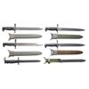 Image 1 : GROUPING OF FOUR US WWII ERA BAYONETS AND ONE
