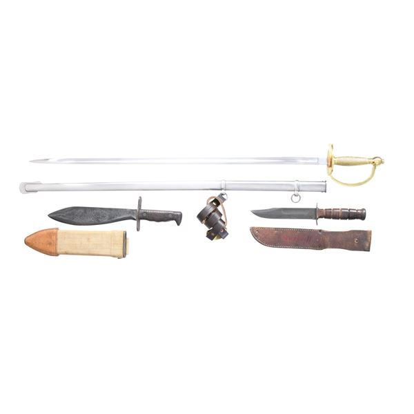 3 US EDGED WEAPONS