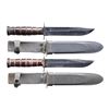 Image 1 : TWO WW2 US NAVY MK 2 FIGHTING KNIVES.