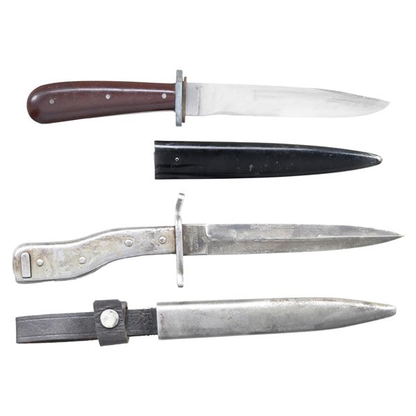 2 GERMAN EDGED WEAPONS