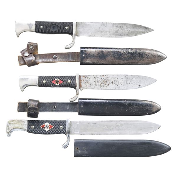 3 HJ BELT KNIVES