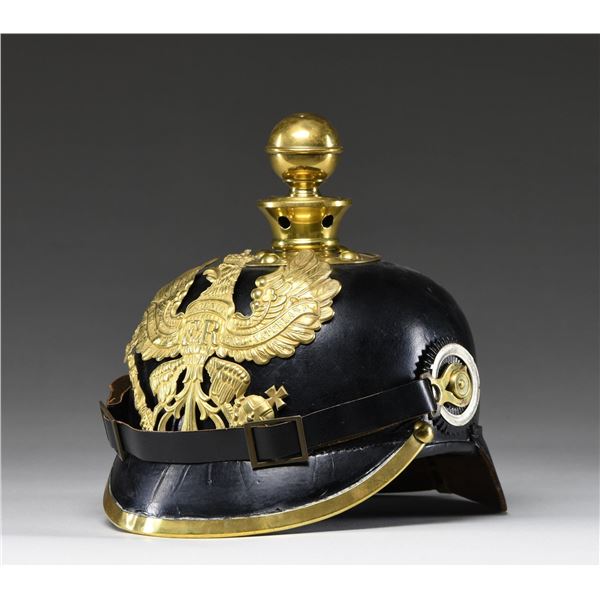 WWI PRUSSIAN ENLISTED ARTILLERY HELMET.