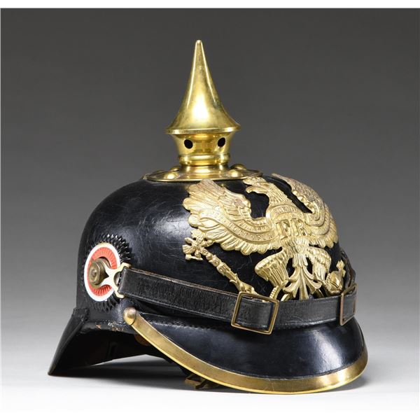 WWI PRUSSIAN INFANTRY SPIKE HELMET.