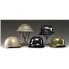 Image 1 : 3 GERMAN HELMETS AND 2 OTHERS.