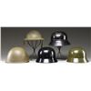 Image 3 : 3 GERMAN HELMETS AND 2 OTHERS.