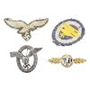 Image 1 : WWII GERMAN LUFTWAFFE BADGES & INSIGNIA