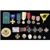 Image 1 : WWII GERMAN MEDALS, INSIGNIA, BELT BUCKLE, AND