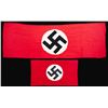 Image 1 : 2 WWII GERMAN PARTY FLAGS.