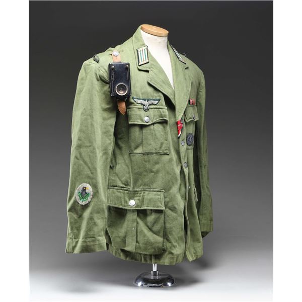 REPRODUCTION WWII GERMAN UNIFORM WITH