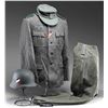 Image 1 : REPRODUCTION WWII GERMAN UNIFORM, HEADGEAR, AND