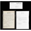 Image 1 : TWO HARRY S. TRUMAN LETTERS WITH A SIGNITURE