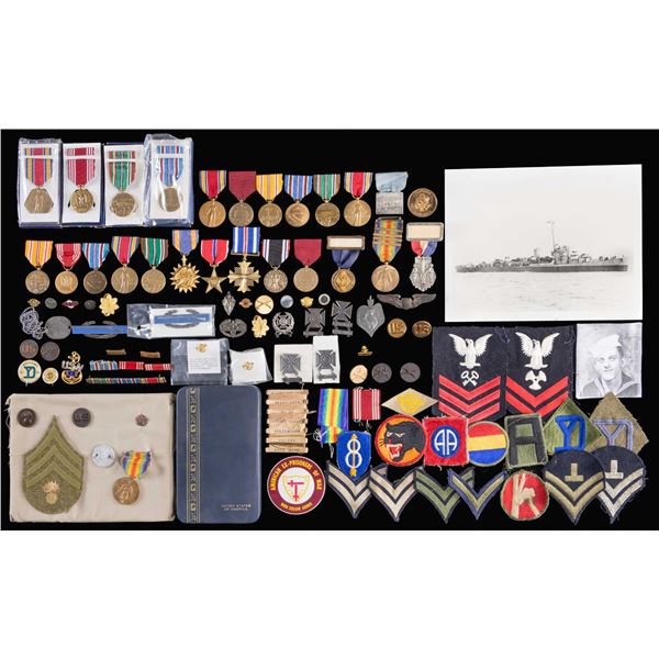 US MILITARY MEDALS, PATCHES, INSIGNIA, AND RELATED