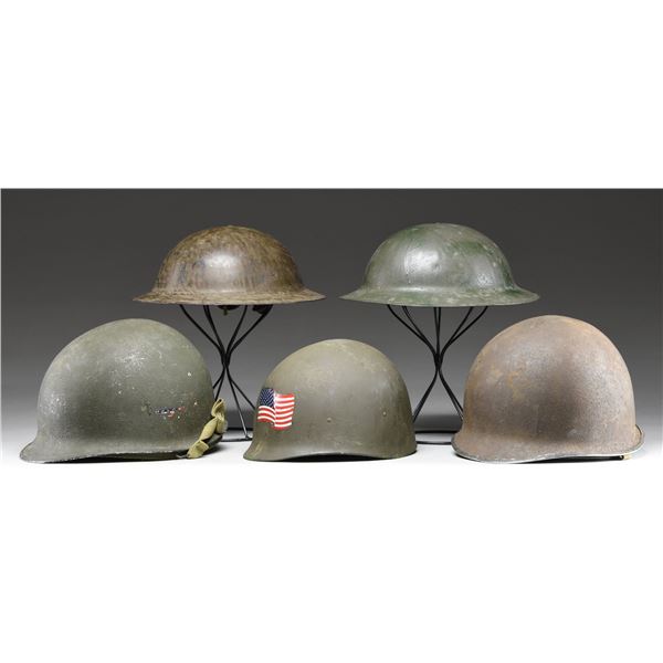 5 US HELMETS.