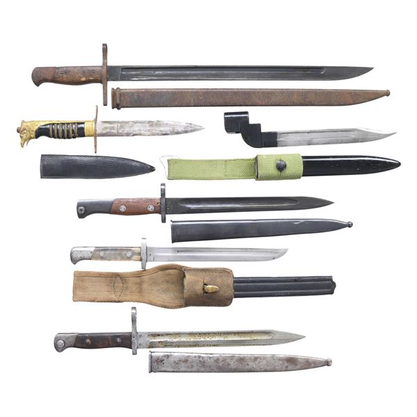 6 FOREIGN EDGED WEAPONS