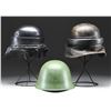 Image 2 : 2 SPANISH MOTORCYCLE/TANKER HELMETS & 1 SERBIAN