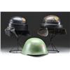 Image 3 : 2 SPANISH MOTORCYCLE/TANKER HELMETS & 1 SERBIAN