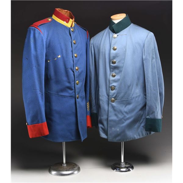 2 WWI ERA AUSTRIAN UNIFORMS