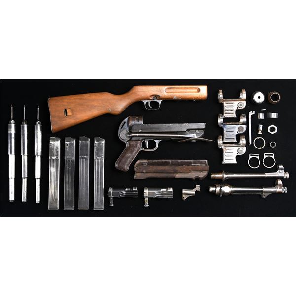 COLLECTABLE GROUPING OF GERMAN MP40 / MP41 PARTS.