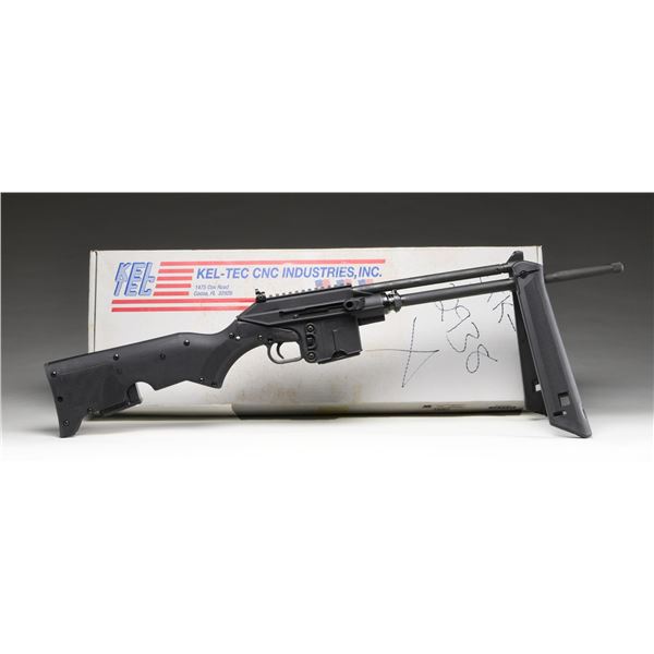 KEL-TEC MODEL SU16-CA SEMI AUTO RIFLE WITH BOX.