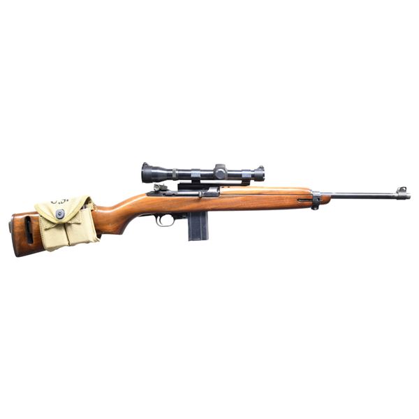 UNIVERSAL M1 CARBINE WITH WEAVER SCOPE AND MOUNT.