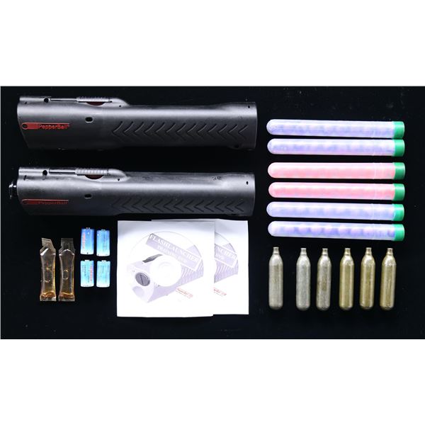 2 PEPPERBALL LIFELITE CO2 HOME DEFENSE KITS.