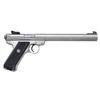 Image 2 : STAINLESS STEEL RUGER MKII TARGET PISTOL WITH