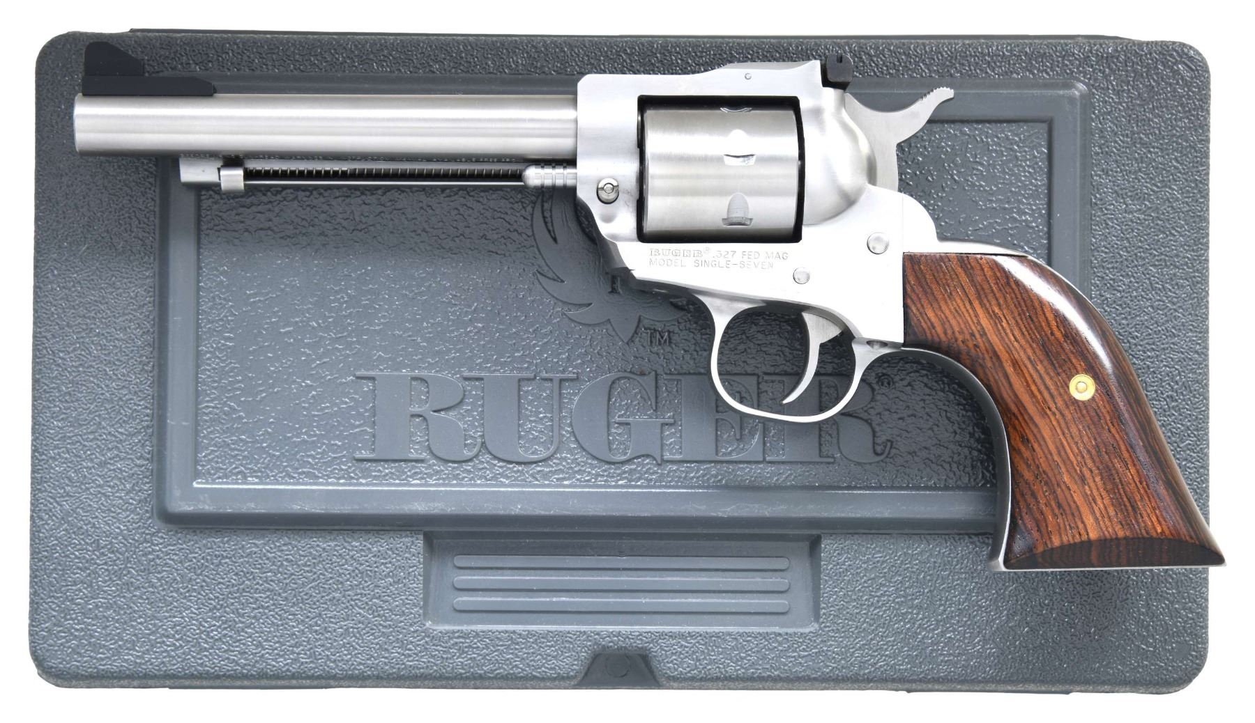 Rg 7 Revolver RUGER STAINLESS SINGLE-SEVEN REVOLVER.