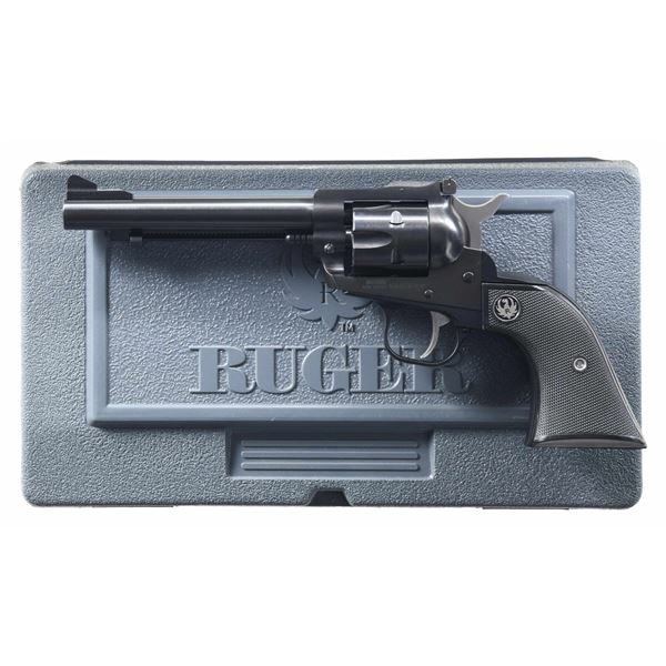 RUGER NEW MODEL SINGLE-SIX CONVERTIBLE REVOLVER.