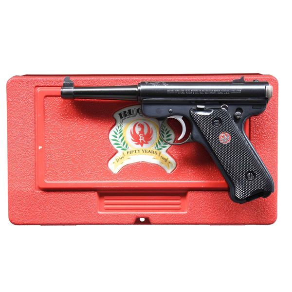 RUGER 50th ANNIVERSARY MARK II SEMI-AUTO PISTOL.