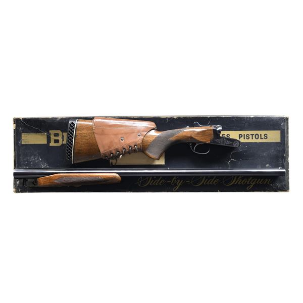 BROWNING BSS BOXLOCK SXS SHOTGUN WITH BOX.