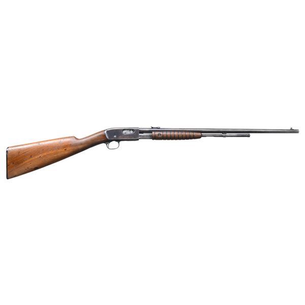 REMINGTON MODEL 12A SLIDE ACTION RIFLE.