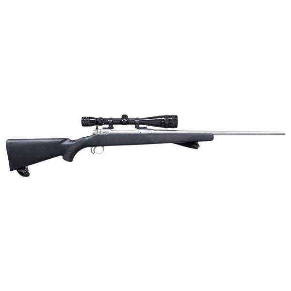 LEFT HANDED SAVAGE MODEL 116 BOLT ACTION RIFLE.