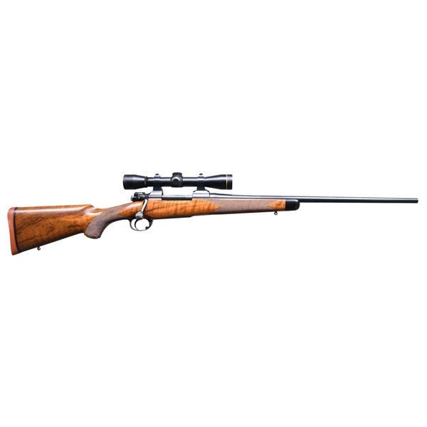 BEAUTIFUL DWM MODEL 98 CUSTOM BOLT ACTION RIFLE.