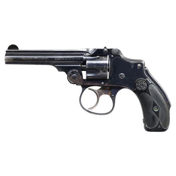 SMITH & WESSON 32 SAFETY HAMMERLESS DA REVOLVER.