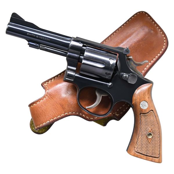 SMITH & WESSON K38 COMBAT MASTERPIECE DA REVOLVER.